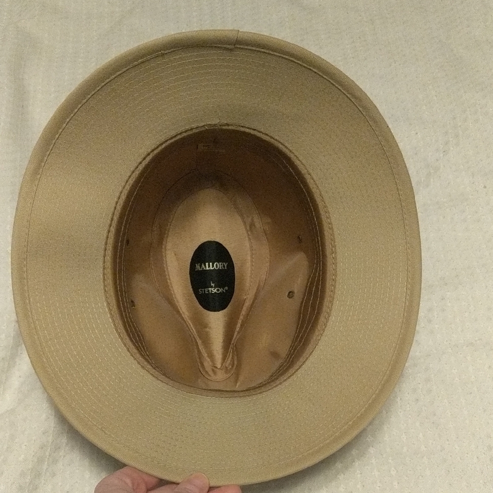 Mallory by Stetson Tan Fedora Hat - Picture 5 of 8